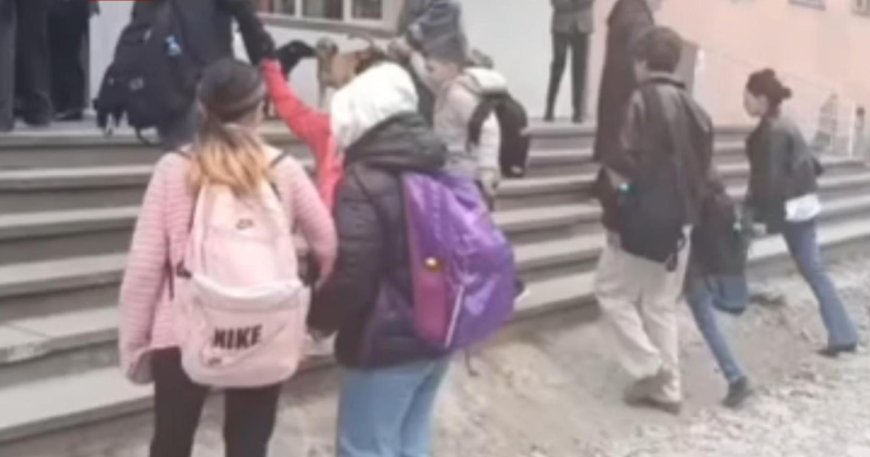 რა ჩანს კადრებში, რომლებიც გლდანის ერთ-ერთ საჯარო სკოლასთან მშობელმა დააფიქსირა ? - "მოახდინეთ სწრაფი რეაგირება, რომ შევძლოთ სკოლის ეზოში მშვიდად გადაადგილება"